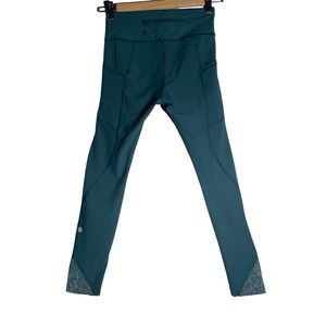 Lululemon‎ Tight Stuff Tight I| size 2 Submarine reflective pockets